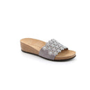 Ciabatta memi floreale con maxi fascia
