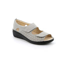 Scarpa nesi spuntata a doppio strappo