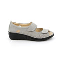 Scarpa nesi spuntata a doppio strappo