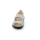 Scarpa nesi spuntata a doppio strappo