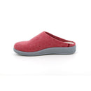 Ciabatta basic da donna in feltro di vera lana