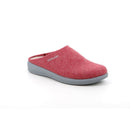 Ciabatta basic da donna in feltro di vera lana