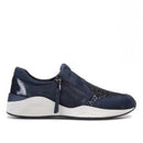 Omaya sneaker cerniera glitter