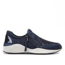 Omaya sneaker cerniera glitter