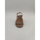 Sandalo con tacco in pelle scam.c.part.