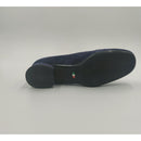 Mocassino f.gomma in camoscio e mascherina