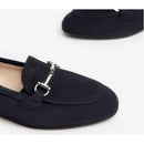 Mocassini donna in camoscio