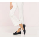 Mocassini donna in camoscio