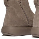 Iq-comff stivaletti in camoscio con zip