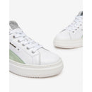 Sneakers donna in pelle e suede