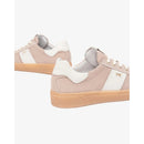 Sneakers da donna in pelle scamosciata e pelle