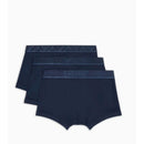 Emporio armani pack 3 parigamba in jersey organico shiny logoband asv