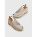 Iconic elba sling back wedge