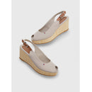 Iconic elba sling back wedge