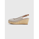 Iconic elba sling back wedge