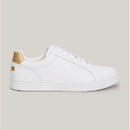 Sneakers essential con inserto metallizzato