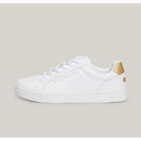 Sneakers essential con inserto metallizzato