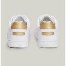 Sneakers essential con inserto metallizzato