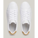 Sneakers essential con inserto metallizzato