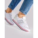 Mesh flatform sneaker