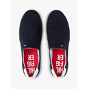 Sneakers senza lacci con logo in rilievo
