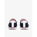 Sneakers senza lacci con logo in rilievo