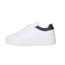 Th feminine elevated leather sneaker