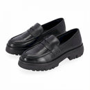 Mocassino in pelle f.carroarmato