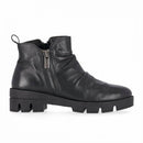 Stivaletto flex in pelle f.do carroarmato