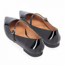 Ballerina a punta in vernice