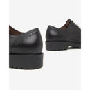 Nero giardini  francesina stringate donna in pelle