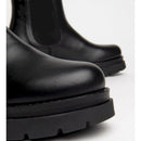 Nero giardini stivaletti chelsea donna in pelle