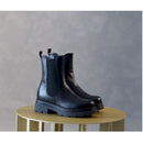 Nero giardini stivaletti chelsea donna in pelle