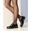 Stringate donna in pelle