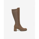 Stivali donna in suede e materiale tecnico