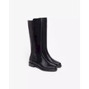Stivali donna in pelle e materiale tecnico
