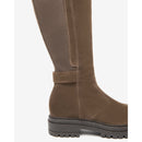 Stivali donna in pelle e materiale tecnico