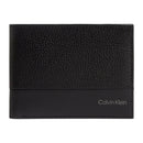Calvin klein portafoglio rfid con portamonete in pelle