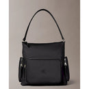 Calvin klein borsa in morbido misto nylon e satin