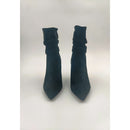 Stivaletto in camoscio t.85 con risvolti
