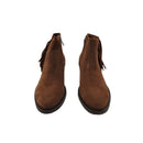 Stivaletto scamosciato con frangie t.4