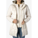 Yes zee giaccone long neck hoodie