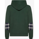 Sun 68 hood zip contrast cotton
