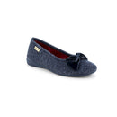 Pantofola dear con fiocco