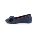 Pantofola dear con fiocco
