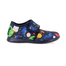 Scarpetta home in tessuto e fantasia