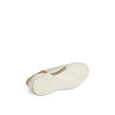 Milan crystal w sneakers in pelle con dettagli in camoscio