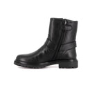 Stivaletto biker in pelle da bambina | clip