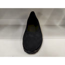 Decolte' in camoscio con zeppa