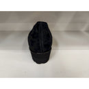 Decolte' in camoscio con zeppa